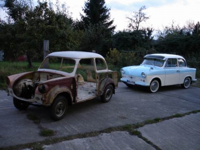 Trabant 500 Innenausbau